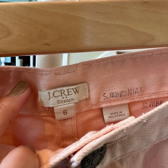 Light pink J. Crew denim shorts - Picture 3 of 3